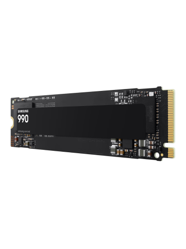 Samsung SSD | 990 | 1000 GB | SSD form factor M.2 2280 | Solid-state drive interface PCIe 4.0 x4, NVMe 2.0 | Read speed 7150 MB/s | Write speed 6450 MB/s