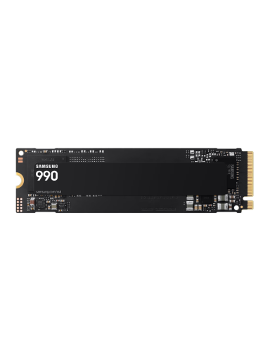 Samsung SSD | 990 | 1000 GB | SSD form factor M.2 2280 | Solid-state drive interface PCIe 4.0 x4, NVMe 2.0 | Read speed 7150 MB/s | Write speed 6450 MB/s