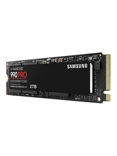 Samsung | 990 PRO | 2000 GB | SSD form factor M.2 2280 | Solid-state drive interface PCIe Gen4x4 | Read speed 7450 MB/s | Write speed 6900 MB/s 1
