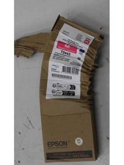 SALE OUT. Epson WF-C5xxx Series Ink Cartridge L magenta | SALE OUT. Epson C13T944340 | Ink Cartridge L | Magenta | DAMAGED PACKAGING 1 SALE OUT. Epson WF-C5xxx Series Ink Cartridge L magenta | SALE OUT. Epson C13T944340 | Ink Cartridge L | Magenta | DAMAGED PACKAGING 1