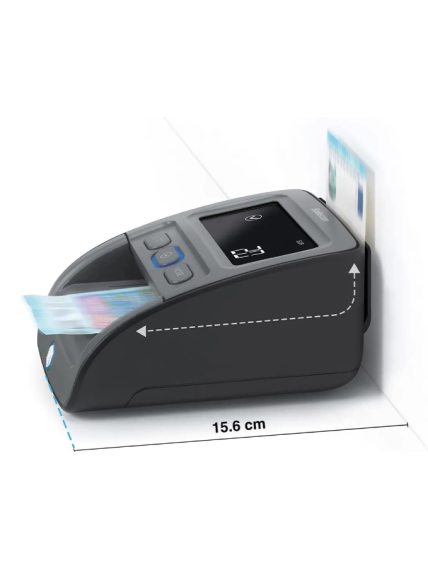 SAFESCAN | Money Checking Machine, 155-S G2 | 250-08195 | Black | Suitable for Banknotes | Number of detection points 7 | Value counting 3 SAFESCAN | Money Checking Machine, 155-S G2 | 250-08195 | Black | Suitable for Banknotes | Number of detection points 7 | Value counting 3