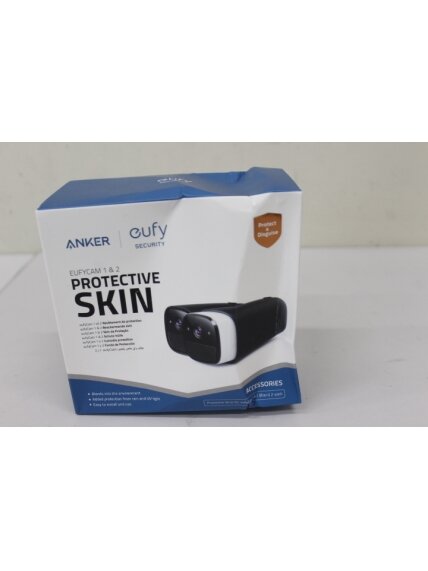 SALE OUT. | Anker Eufy | 2 Set Silicone Skins In Black | 24 month(s) | DAMAGED PACKAGING 1 SALE OUT. | Anker Eufy | 2 Set Silicone Skins In Black | 24 month(s) | DAMAGED PACKAGING 1