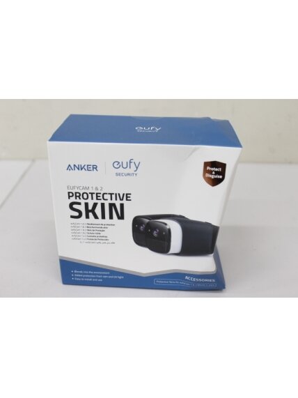 SALE OUT.  | Anker Eufy | 2 Set Silicone Skins In Black | 24 month(s) | DAMAGED PACKAGING