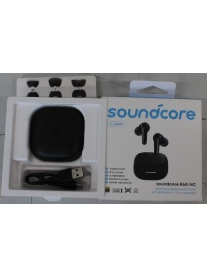 SALE OUT. Anker Soundcore Earphones | R60i | Bluetooth | In-ear | Microphone | Black | DEMO | Warranty 24 month(s) | Wireless 1 SALE OUT. Anker Soundcore Earphones | R60i | Bluetooth | In-ear | Microphone | Black | DEMO | Warranty 24 month(s) | Wireless 1