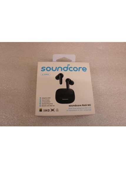 SALE OUT. Anker Soundcore Earphones | R60i | Bluetooth | In-ear | Microphone | Black | DEMO | Warranty 24 month(s) | Wireless SALE OUT. Anker Soundcore Earphones | R60i | Bluetooth | In-ear | Microphone | Black | DEMO | Warranty 24 month(s) | Wireless