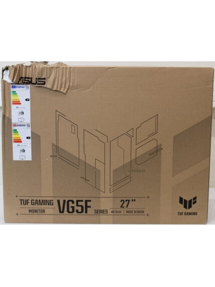 SALE OUT. ASUS TUF VG27AQMEL5F Gaming Monitor 27" LED 2560x1440/16:9/350cd/m2/0.3ms Display port, HDMI | SALE OUT. | Asus DAMAGED PACKAGING
