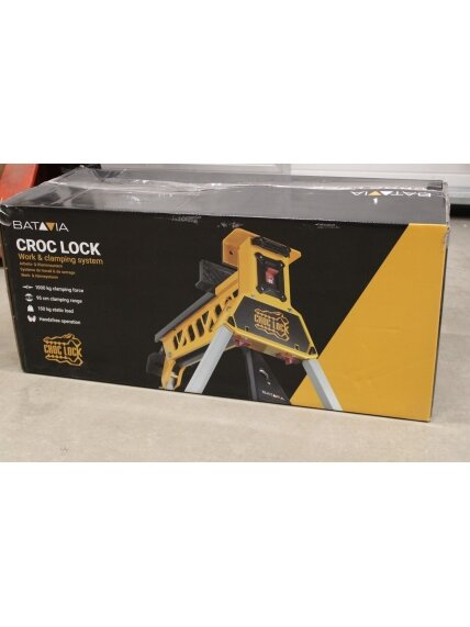 SALE OUT. Batavia Croc Lock work/clamp station | SALE OUT. Batavia B.V. | Croc Lock Workbench and Clamping Station | DAMAGED PACKAGING, SCRATCHED ON CORPUS SALE OUT. Batavia Croc Lock work/clamp station | SALE OUT. Batavia B.V. | Croc Lock Workbench and Clamping Station | DAMAGED PACKAGING, SCRATCHED ON CORPUS