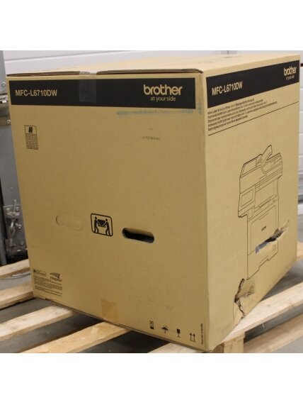 SALE OUT. Brother MFC-L6710DW All-In-One Mono Laser Printer with Fax | Brother All-In-One | MFC-L6710DW | Laser | Mono | Multicunction Printer | A4 | Wi-Fi | Grey | DAMAGED PACKAGING 1