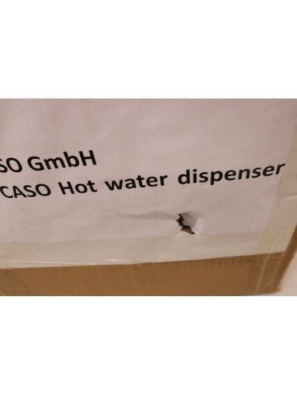 SALE OUT. Caso 01899 Hot Water Dispenser NOT ORIGINAL PACKAGING, SCRATCHED, DEMO | SALE OUT. | Caso NOT ORIGINAL PACKAGING, SCRATCHED, MISSING MANUAL 1