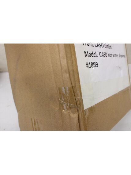SALE OUT. Caso 01899 Hot Water Dispenser NOT ORIGINAL PACKAGING, SCRATCHED, DEMO | SALE OUT. | Caso NOT ORIGINAL PACKAGING, SCRATCHED, MISSING MANUAL 2