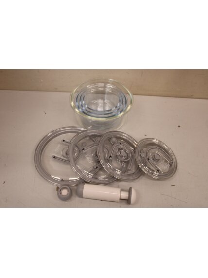 SALE OUT. | Caso | Vacuum freshness containers round | 01187 | Set of 4 | DOES NOT HOLD IS THE VACUUM 1 SALE OUT. | Caso | Vacuum freshness containers round | 01187 | Set of 4 | DOES NOT HOLD IS THE VACUUM 1