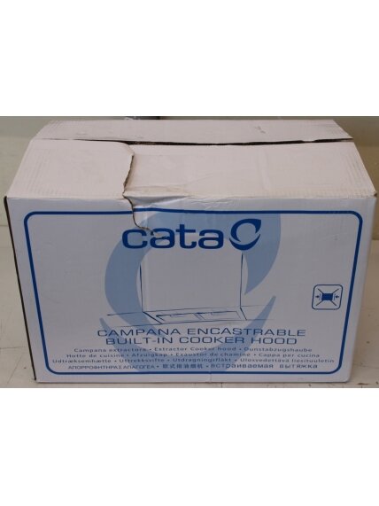 SALE OUT. CATA | Hood | GL 45 X /C | Built-in | Energy efficiency class A | Width 50 cm | 820 m³/h | Touch | EcoLed | Stainless steel | DAMAGED PACKAGING, DENTED FRAME | 36 month(s)