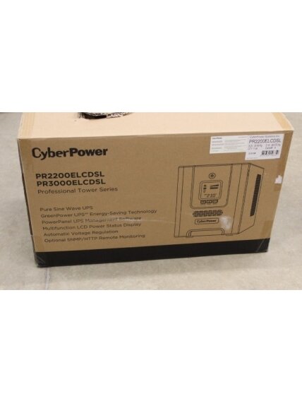 SALE OUT. CyberPower Smart App UPS Systems | PR2200ELCDSL | 2200 VA ...