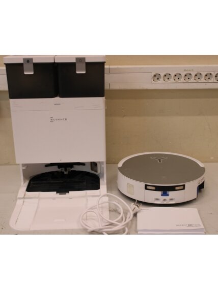 SALE OUT. Ecovacs DEEBOT X8 OMNI Vacuum cleaner, Robot, Wet&Dry, 18000Pa, TruEdge 2.0, AIVI 3D 3.0, YIKO-GPT, White+Auto-empty station | Ecovacs | Robotic Vacuum Cleaner | DEEBOT X8 OMNI | Wet&Dry | Lithium-Ion | 5200 mAh | Dust capacity 0.22 L | 17000 Pa 3 SALE OUT. Ecovacs DEEBOT X8 OMNI Vacuum cleaner, Robot, Wet&Dry, 18000Pa, TruEdge 2.0, AIVI 3D 3.0, YIKO-GPT, White+Auto-empty station | Ecovacs | Robotic Vacuum Cleaner | DEEBOT X8 OMNI | Wet&Dry | Lithium-Ion | 5200 mAh | Dust capacity 0.22 L | 17000 Pa 3