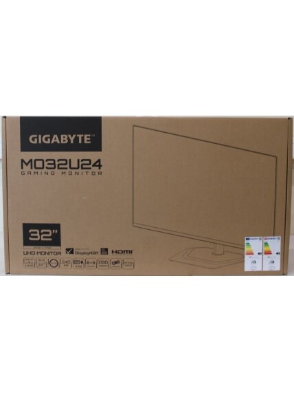 SALE OUT. Gigabyte Gaming Monitor 31,5" OLED MO32U24 | SALE OUT. | Gigabyte MO32U24 OLED | 31.5 " | QD-OLED | UHD | 240 Hz | 0.03 ms | 3840 x 2160 pixels | Warranty 36 month(s) | DAMAGED PACKAGING SALE OUT. Gigabyte Gaming Monitor 31,5" OLED MO32U24 | SALE OUT. | Gigabyte MO32U24 OLED | 31.5 " | QD-OLED | UHD | 240 Hz | 0.03 ms | 3840 x 2160 pixels | Warranty 36 month(s) | DAMAGED PACKAGING