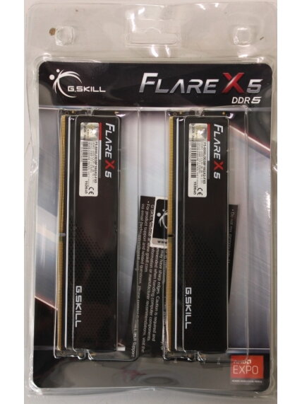 SALE OUT. G.Skill Flare X5 DDR5 32GB (16GBx2) 30-38-38-96 6000 MT/s | SALE OUT. | G.Skill Flare X5 | 32 Kit (16GBx2) GB | DDR5 | 6000 MHz | PC/server | Registered No | ECC No | DAMAGED PACKAGING SALE OUT. G.Skill Flare X5 DDR5 32GB (16GBx2) 30-38-38-96 6000 MT/s | SALE OUT. | G.Skill Flare X5 | 32 Kit (16GBx2) GB | DDR5 | 6000 MHz | PC/server | Registered No | ECC No | DAMAGED PACKAGING