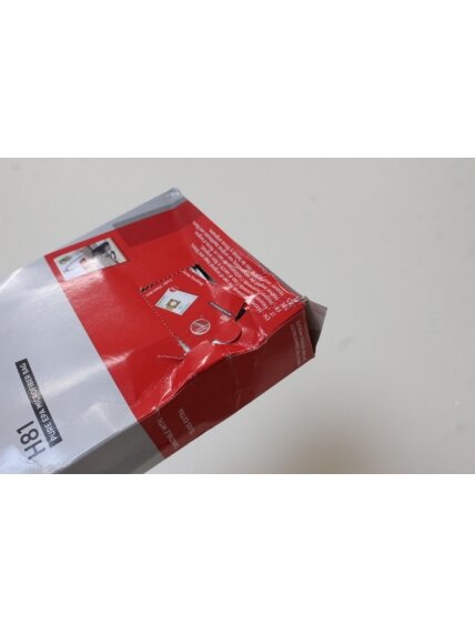 SALE OUT. | Hoover Pure Epa microfiber Vacuum cleaner bags | H81, | White | DAMAGED PACKAGING 2 SALE OUT. | Hoover Pure Epa microfiber Vacuum cleaner bags | H81, | White | DAMAGED PACKAGING 2