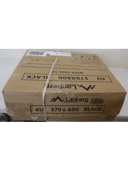 SALE OUT. Lanberg Rack cabinet 19" wall-mounted 4U 600 fast assembly (flat pack), black | SALE OUT. Lanberg Rack cabinet 19" wall-mounted 4U 600 fast assembly (flat pack) | WFFA-5604-10B | Black | DAMAGED PACKAGING, UNPACKED SALE OUT. Lanberg Rack cabinet 19" wall-mounted 4U 600 fast assembly (flat pack), black | SALE OUT. Lanberg Rack cabinet 19" wall-mounted 4U 600 fast assembly (flat pack) | WFFA-5604-10B | Black | DAMAGED PACKAGING, UNPACKED