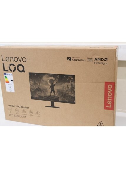 SALE OUT. Lenovo LOQ 27Q-10 27 inch Monitor | SALE OUT. | Lenovo LOQ 27Q-10 | 27 " | IPS | QHD | 16:9 | 180 Hz | 0.5/1/2/3/4 ms | 2560 x 1440 pixels | 300 cd/m² | 2 | Grey | Warranty 36 month(s) | DAMAGED PACKAGING 2