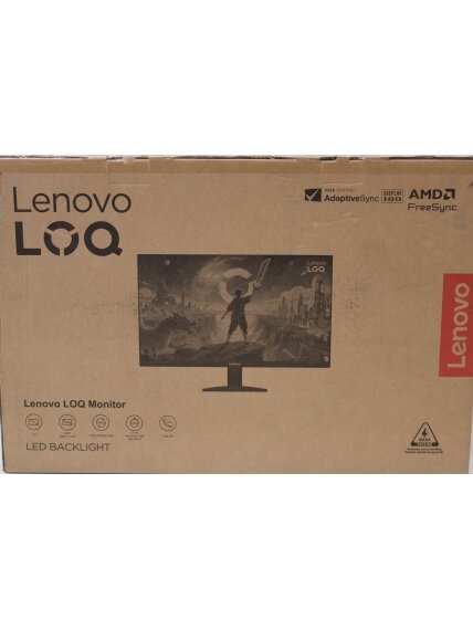 SALE OUT. Lenovo LOQ 27Q-10 27 inch Monitor | SALE OUT. | Lenovo LOQ 27Q-10 | 27 " | IPS | QHD | 16:9 | 180 Hz | 0.5/1/2/3/4 ms | 2560 x 1440 pixels | 300 cd/m² | 2 | Grey | Warranty 36 month(s) | DAMAGED PACKAGING