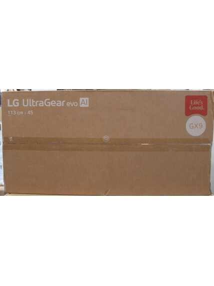 SALE OUT. LG 45GX950B-B 45" UltraGear™ evo GX9, 5K2K OLED Curved/21:9/5120x2160/0.03ms/HDMI/DisplayPort, USB-C, Headphone Out | SALE OUT. | LG DAMAGED PACKAGING