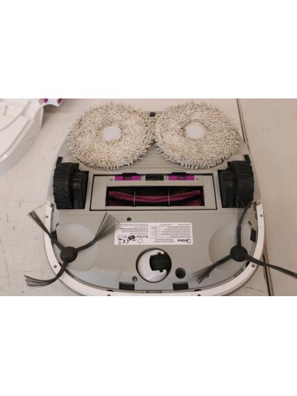 SALE OUT. Midea V12 Robot Vacuum Cleaner, White | Midea | Robot Vacuum Cleaner | V12 | Wet&Dry | 5200 mAh | Dust capacity 3 L | 5000 Pa | White | Battery warranty 20 month(s) | DAMAGED PACKAGING AND PAINT, MISSING INNER PACKAGING, SCRATCHED, DIRTY | 24 mo 7