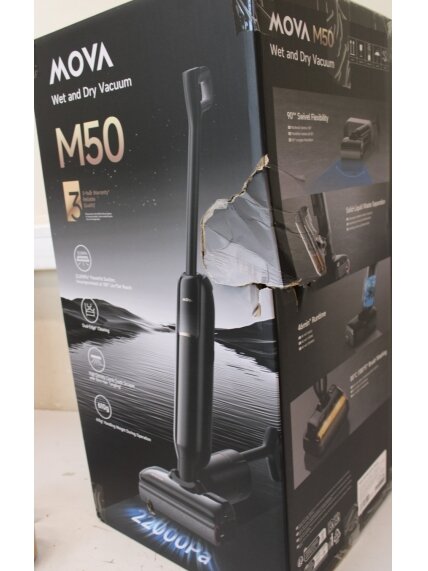 SALE OUT. | MOVA Vacuum cleaner | M50 | Cordless operating | Handstick | Washing function | 450 W | Operating time (max) 46 min | Black/Grey | Warranty 36 month(s) | DAMAGED PACKAGING, SCRATCHED PUMP STAND SALE OUT. | MOVA Vacuum cleaner | M50 | Cordless operating | Handstick | Washing function | 450 W | Operating time (max) 46 min | Black/Grey | Warranty 36 month(s) | DAMAGED PACKAGING, SCRATCHED PUMP STAND
