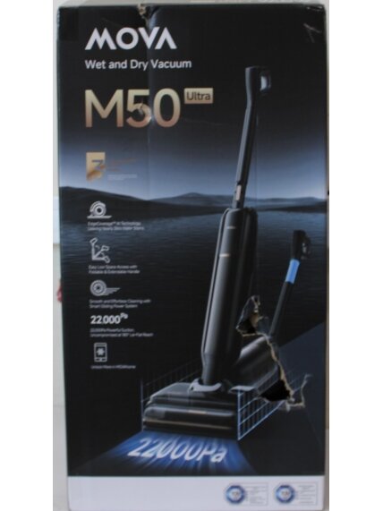 SALE OUT. | MOVA Wet and Dry Vacuum cleaner | M50 Ultra | Cordless operating | Handstick | Washing function | 450 W | Operating time (max) 40 min | Grey | Warranty 36 month(s) | DAMAGED PACKAGING 4