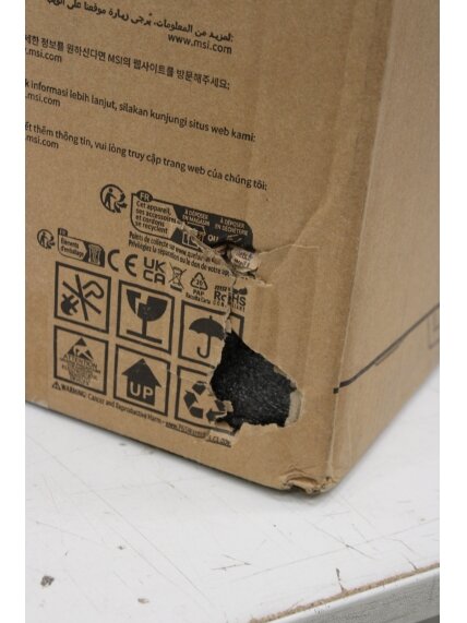 SALE OUT. MSI MPG VELOX 100R White PC Case, Mid-Tower, USB 3.2, Audio-out, Mic-in | MSI PC Case | MPG VELOX 100R WHITE | White | Mid-Tower | DAMAGED PACKAGING, DENTED CORNER (TOP) 2