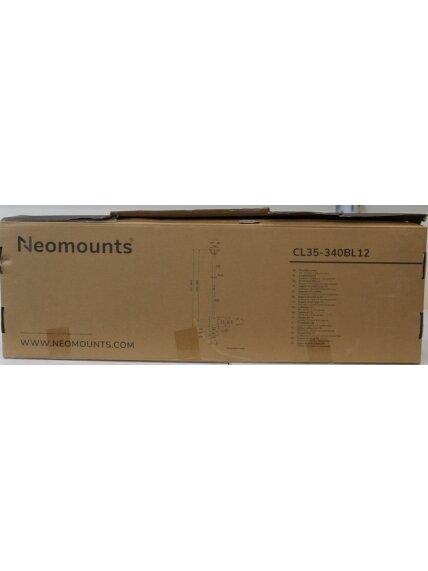 SALE OUT. Neomounts CL35-340BL12 Monitor/TV mount ceiling 1 screen - 23-42" - max 50 kg - VESA 100x100-200x200 - h 106-156 cm - black | Neomounts CL35-340BL12 Monitor/TV mount Ceiling | Adjustable Height, Rotate, Tilt, Swivel | 23-42 " | Maximum weight (c 2 SALE OUT. Neomounts CL35-340BL12 Monitor/TV mount ceiling 1 screen - 23-42" - max 50 kg - VESA 100x100-200x200 - h 106-156 cm - black | Neomounts CL35-340BL12 Monitor/TV mount Ceiling | Adjustable Height, Rotate, Tilt, Swivel | 23-42 " | Maximum weight (c 2