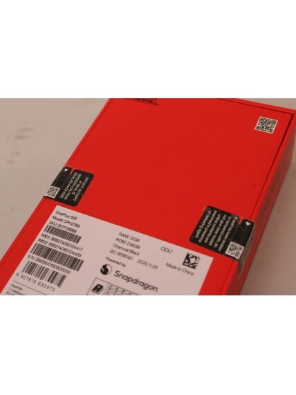 SALE OUT. OnePlus 15R (Charcoal Black) DS 6.83" AMOLED 1272x2800/3.84GHz/256GB/12GB RAM/Android 16/WiFi,BT,5G,DEMO | SALE OUT. | OnePlus Warranty 24 month(s) | DEMO 1