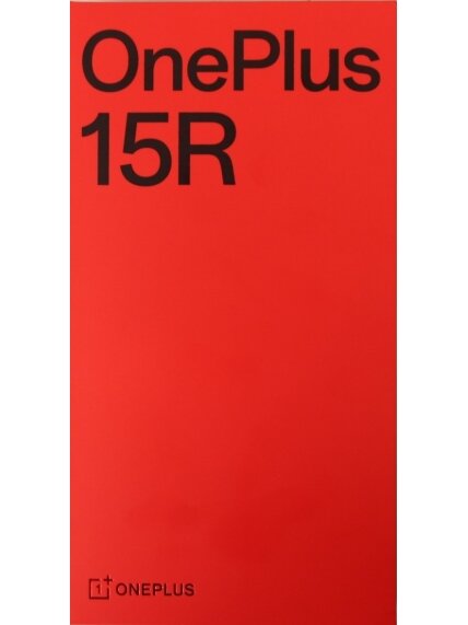 SALE OUT. OnePlus 15R (Charcoal Black) DS 6.83" AMOLED 1272x2800/3.84GHz/256GB/12GB RAM/Android 16/WiFi,BT,5G,DEMO | SALE OUT. | OnePlus Warranty 24 month(s) | DEMO