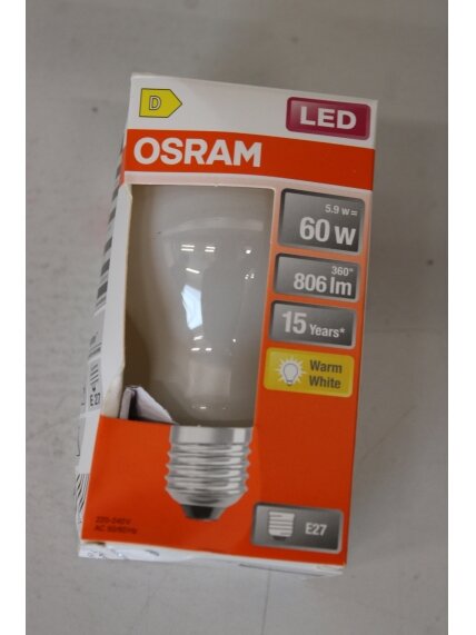 SALE OUT. | Osram Parathom Classic Filament | E27 | 5.9 W | Warm White | DAMAGED PACKAGING | 24 month(s) SALE OUT. | Osram Parathom Classic Filament | E27 | 5.9 W | Warm White | DAMAGED PACKAGING | 24 month(s)