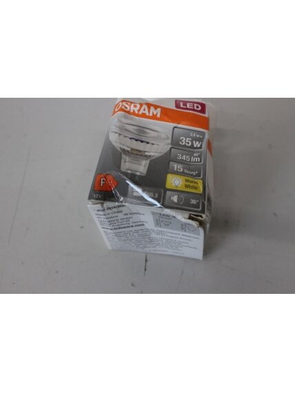 SALE OUT. Osram Parathom Reflector LED 12V MR16 35 non-dim 36° 3,8W/827 GU5.3 bulb | SALE OUT. Osram Parathom Reflector LED | GU5.3 | 3.8 W | Warm White | DAMAGED PACKAGING 1