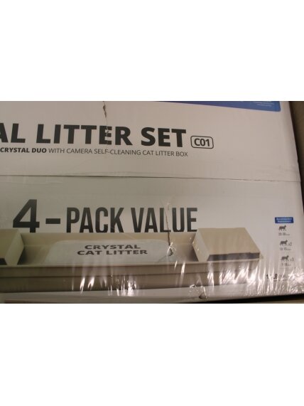 SALE OUT. | PETKIT Crystal Litter for Purobot Crystal Duo, 4 bags | DAMAGED PACKAGING 3 SALE OUT. | PETKIT Crystal Litter for Purobot Crystal Duo, 4 bags | DAMAGED PACKAGING 3