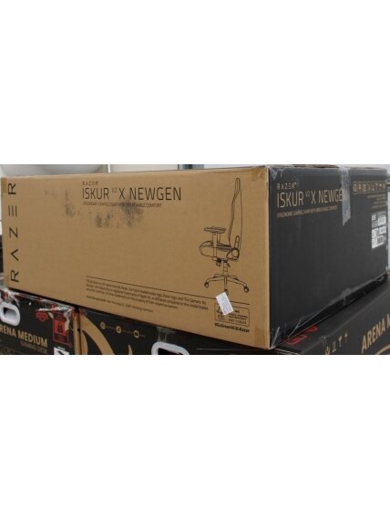 SALE OUT. | Razer Iskur V2 X NewGen | Gaming Chair | Black/Green | DAMAGED ITEM AND PACKAGING. ITEM SCRATCHED, DIRTY. MISSING: GLOVES | 36 month(s) SALE OUT. | Razer Iskur V2 X NewGen | Gaming Chair | Black/Green | DAMAGED ITEM AND PACKAGING. ITEM SCRATCHED, DIRTY. MISSING: GLOVES | 36 month(s)