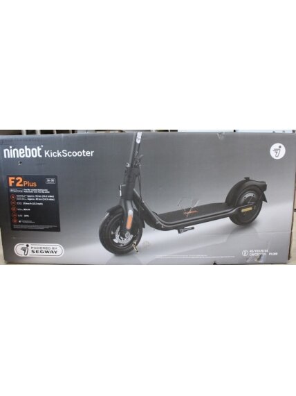 SALE OUT. Segway | Kickscooter F2 Plus E | Black | 24 month(s) | DAMAGED PACKAGING