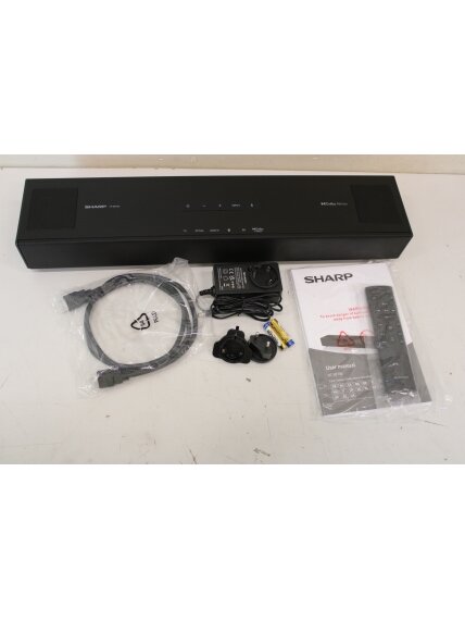 SALE OUT. | Sharp | 2.0.2 Compact Dolby Atmos Soundbar | HT-SB700 | 140 W | DEMO | Bluetooth | Black | Wireless connection SALE OUT. | Sharp | 2.0.2 Compact Dolby Atmos Soundbar | HT-SB700 | 140 W | DEMO | Bluetooth | Black | Wireless connection