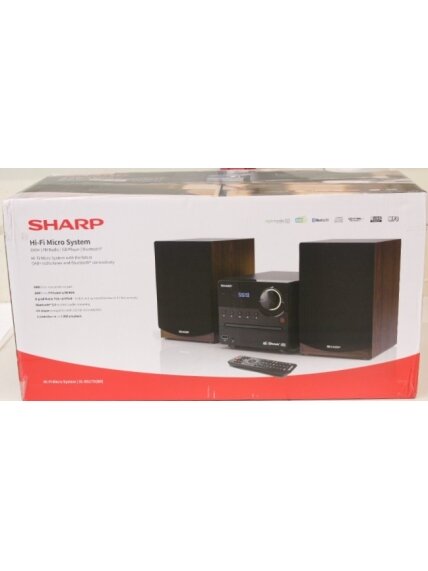 SALE OUT. Sharp XL-B517D(BR) Hi-Fi Micro System, CD/FM/USB/Bluetooth v5.0, Aux-in, 45W, Brown | Sharp Hi-Fi Micro System | XL-B517D(BR) | Brown | USB port | DAMAGED PACKAGING SALE OUT. Sharp XL-B517D(BR) Hi-Fi Micro System, CD/FM/USB/Bluetooth v5.0, Aux-in, 45W, Brown | Sharp Hi-Fi Micro System | XL-B517D(BR) | Brown | USB port | DAMAGED PACKAGING