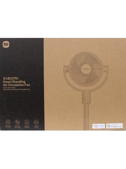 SALE OUT. Smart Standing Air Circulation Fan EU | Stand Fan | Diameter 32 cm | Number of speeds 100 | Oscillation | White | DEMO 1 SALE OUT. Smart Standing Air Circulation Fan EU | Stand Fan | Diameter 32 cm | Number of speeds 100 | Oscillation | White | DEMO 1