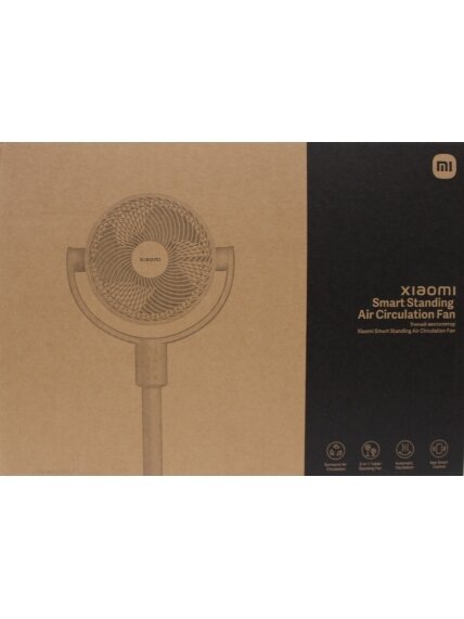 SALE OUT. Smart Standing Air Circulation Fan EU | Stand Fan | Diameter 32 cm | Number of speeds 100 | Oscillation | White | DEMO SALE OUT. Smart Standing Air Circulation Fan EU | Stand Fan | Diameter 32 cm | Number of speeds 100 | Oscillation | White | DEMO