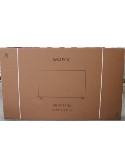 SALE OUT. Sony K75XR35M2 Bravia 7 75" (189cm) 4K Ultra HD Smart Google Mini LED TV | SALE OUT. Sony | TV | K-75XR35M2 Bravia 3 II | 75 | Smart TV | Google TV | UHD | Black | DAMAGED PACKAGING SALE OUT. Sony K75XR35M2 Bravia 7 75" (189cm) 4K Ultra HD Smart Google Mini LED TV | SALE OUT. Sony | TV | K-75XR35M2 Bravia 3 II | 75 | Smart TV | Google TV | UHD | Black | DAMAGED PACKAGING