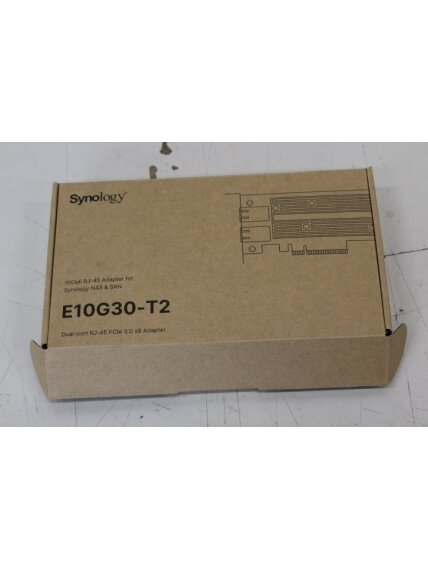 SALE OUT. Synology E10G30-T2 Dual-port 10GbE 10GBASE-T add-in card | SALE OUT. Synology Dual-port 10GbE 10GBASE-T add-in card | E10G30-T2 | DEMO | PCIe 3.0 x8 3