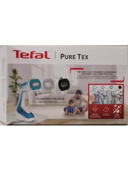SALE OUT. | TEFAL Garment Steamer | DT9530E1 | Handheld | 1700 W | 0.2 L | 30 g/min | Blue/White | DAMAGED PACKAGING
