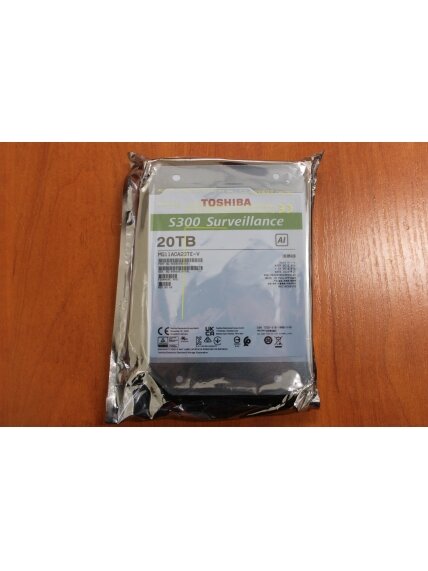 SALE OUT. | Toshiba Hard Drive BULK/OEM | S300 AI Surveillance | 7200 RPM | 20000 GB | REFURBISHED SALE OUT. | Toshiba Hard Drive BULK/OEM | S300 AI Surveillance | 7200 RPM | 20000 GB | REFURBISHED