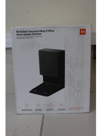 SALE OUT. Xiaomi | Mi Robot Vacuum-Mop 2 Ultra Auto-empty station | Black | DEMO SALE OUT. Xiaomi | Mi Robot Vacuum-Mop 2 Ultra Auto-empty station | Black | DEMO