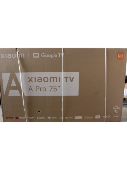 SALE OUT. Xiaomi QLED TV A Pro 2026 75" | SALE OUT. Xiaomi QLED TV A Pro 2026 | 75 | Smart TV | Google TV | 4K UHD | DAMAGED PACKAGING 3