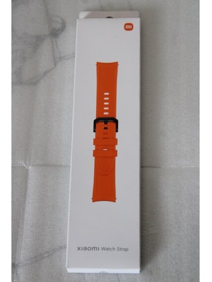 SALE OUT. Xiaomi Watch 2 Orange Fluororubber Strap | SALE OUT. Xiaomi Watch 2 Strap | Orange | Fluororubber | DEMO
