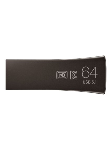 Samsung | BAR Plus | MUF-64BE4/APC | 64 GB | USB 3.1 | Grey 4 Samsung | BAR Plus | MUF-64BE4/APC | 64 GB | USB 3.1 | Grey 4