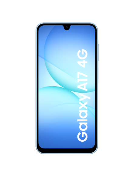 Samsung | Galaxy | A17 | Blue | 6.7 " | Super AMOLED | 1080 x 2340 pixels | Mediatek | Helio G99 | Internal RAM 4 GB | 128 GB | Dual SIM | MicroSD | 3G | 4G | Main camera resolution 50 MP | Secondary camera resolution 5 MP | Android | 5000 mAh 4